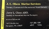 J.L. Olson Marine Services